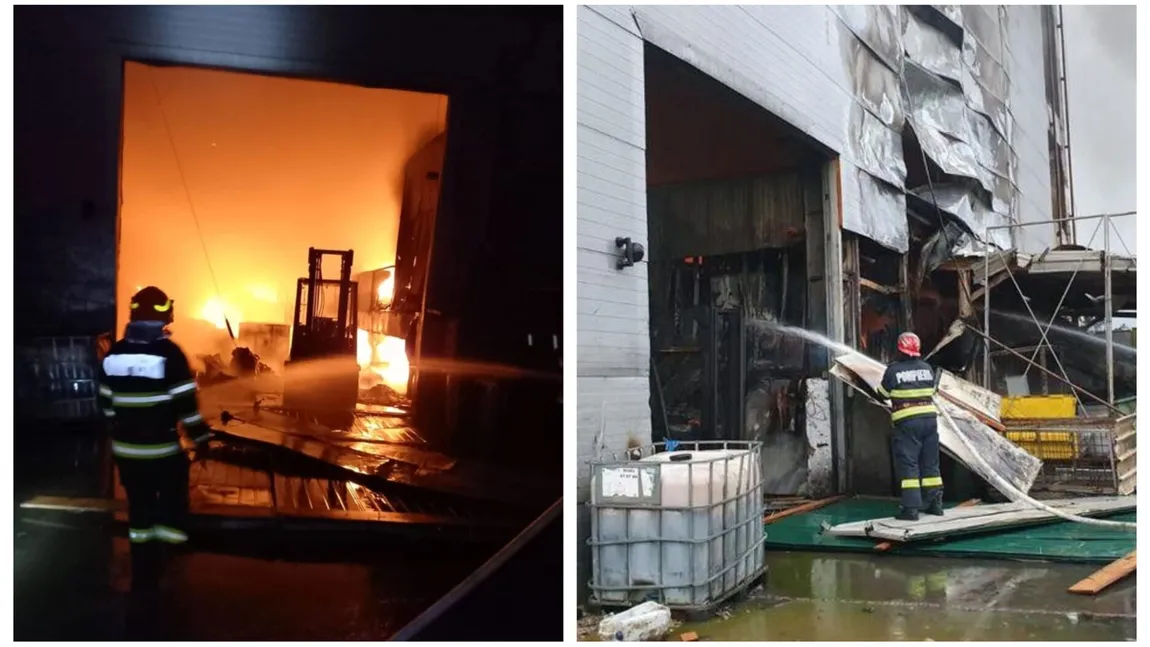 Incendiul de proporţii lângă Ploieşti la un incinerator de deşeuri periculoase. Şeful Gărzii de Mediu: 