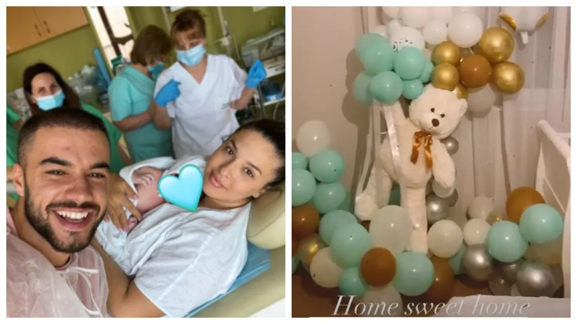 Familia lui Culiță Sterp s-a întregit, Daniela Iliescu și bebelușul au ajuns acasă. Imagini impresionante, cum au decorat camera micuțului!