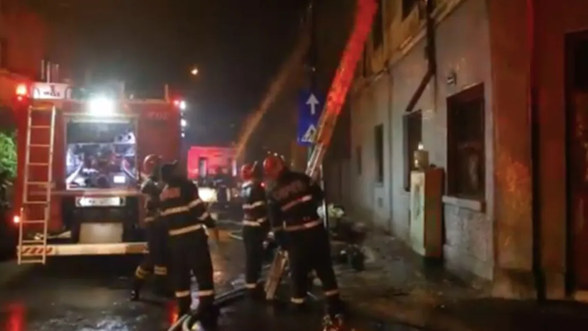 Incendiu în Bucureşti. Un bărbat în vârstă de 35 de ani a murit