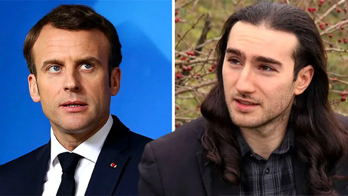 Cine l-a pălmuit pe Emmanuel Macron? Bărbatul este pasionat de luptele cu sabia si a fondat 