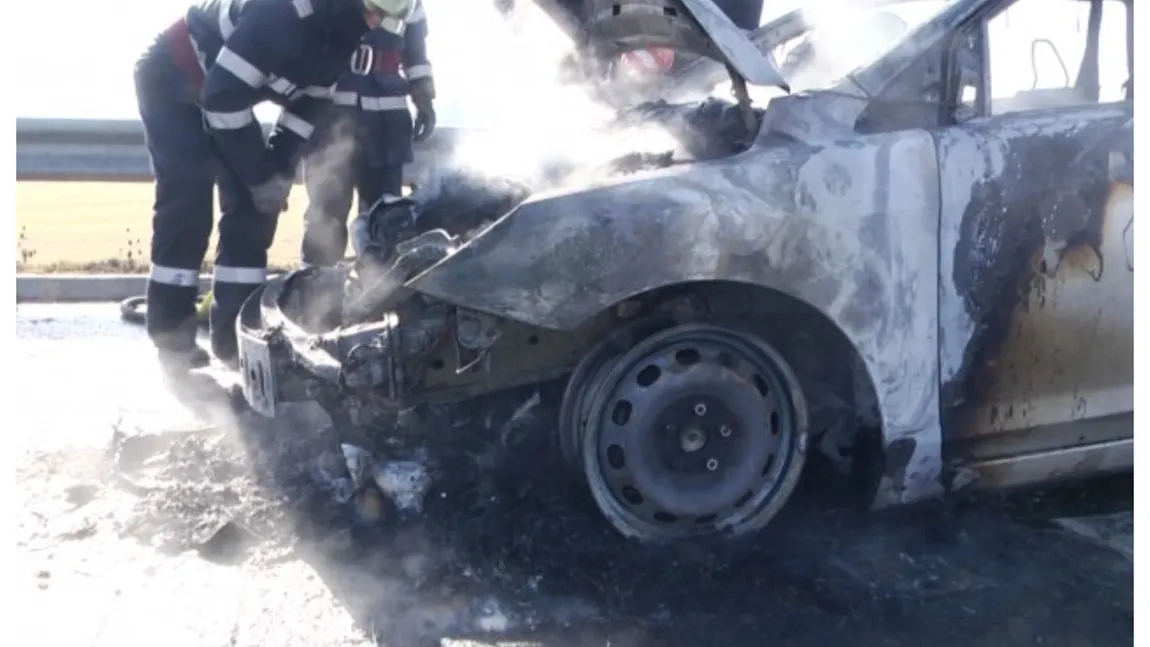 O nouă maşină incendiată, la scurt timp după cazul asasinatului de la Arad. Caz şocant în Deva
