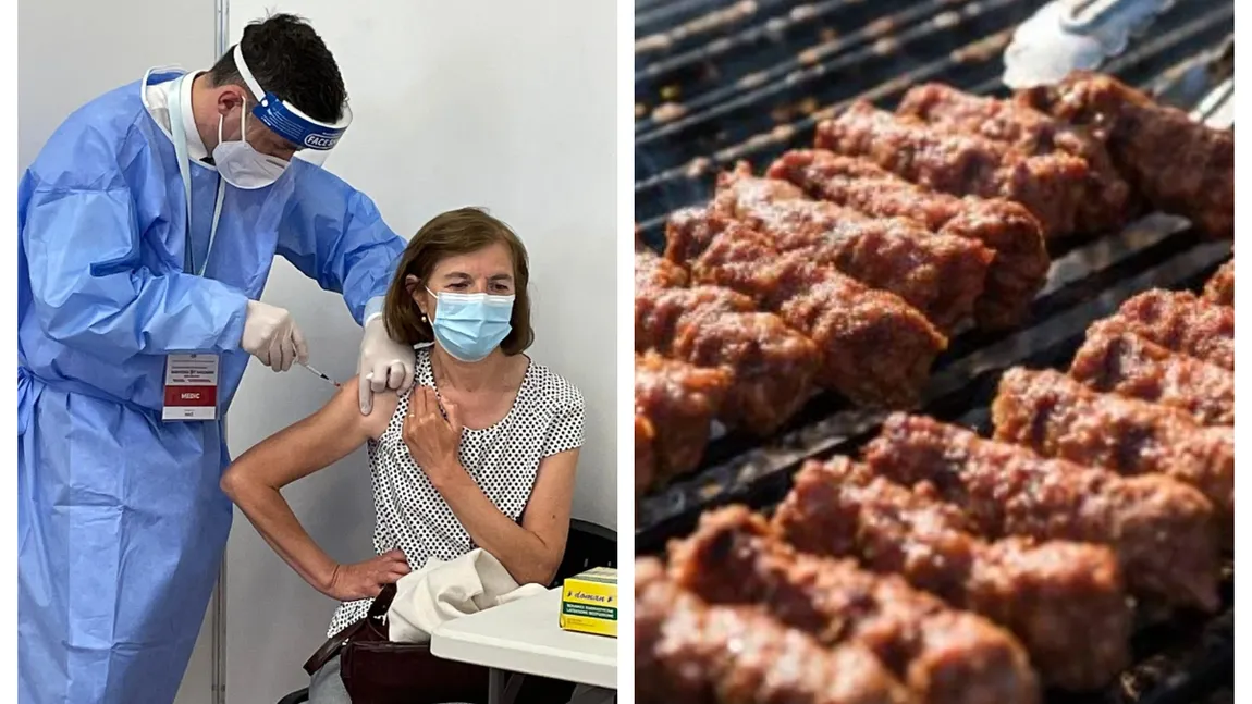 Mici gratis pentru cei care se vaccinează împotriva COVID-19. Campanie de vaccinare inedită în Piaţa Obor