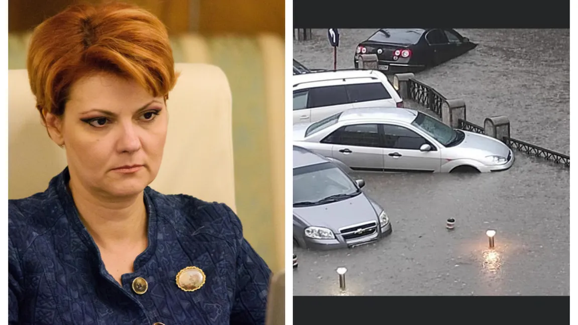 Olguţa Vasilescu, despre dezastrul provocat de ploile torenţiale în Craiova: 