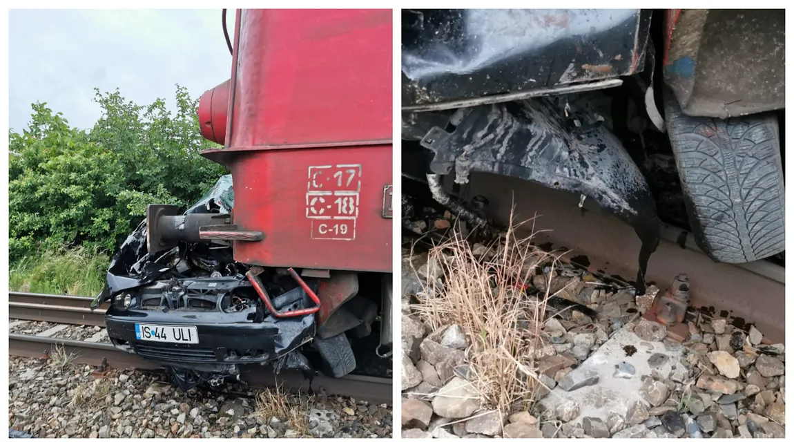 Sfârșit cumplit pentru un tânăr de 23 de ani! A fost spulberat de tren FOTO