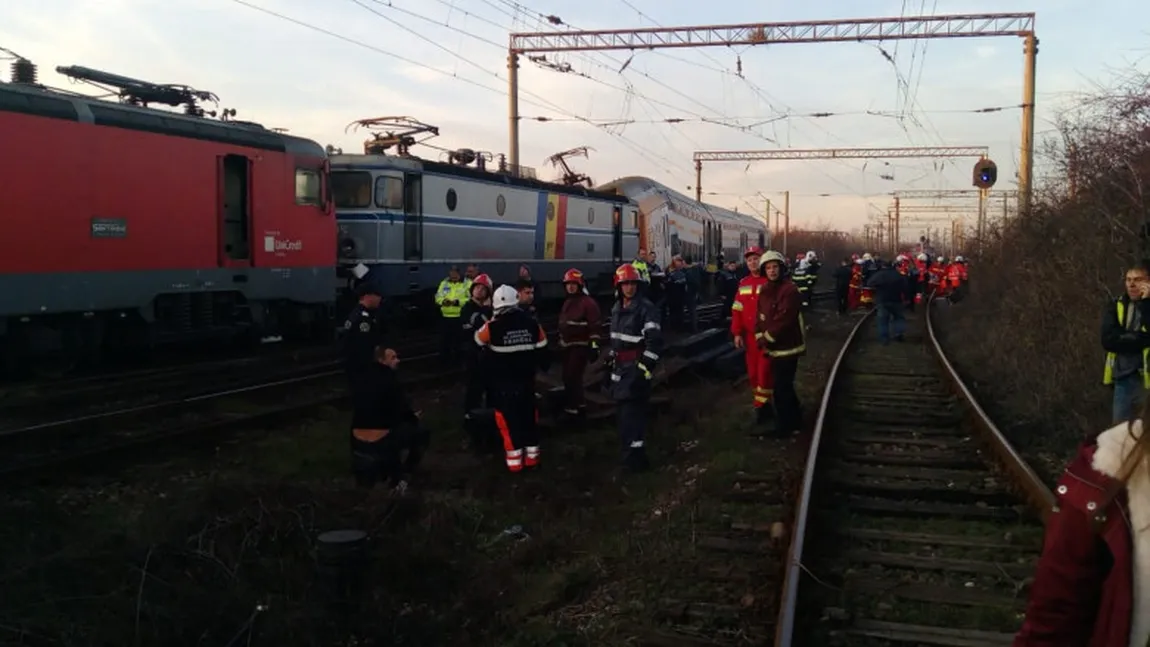 Panică pentru pasagerii unui tren Săgeată Albastră, care a rămas fără frâne. 