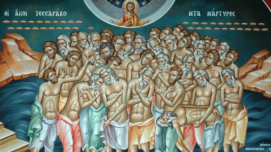 Calendar ortodox 10 iulie 2023. Sfinții 45 de Mucenici din Nicopolea Armeniei. Rugăciune specială pentru vindecare grabnică şi pentru linişte în familie