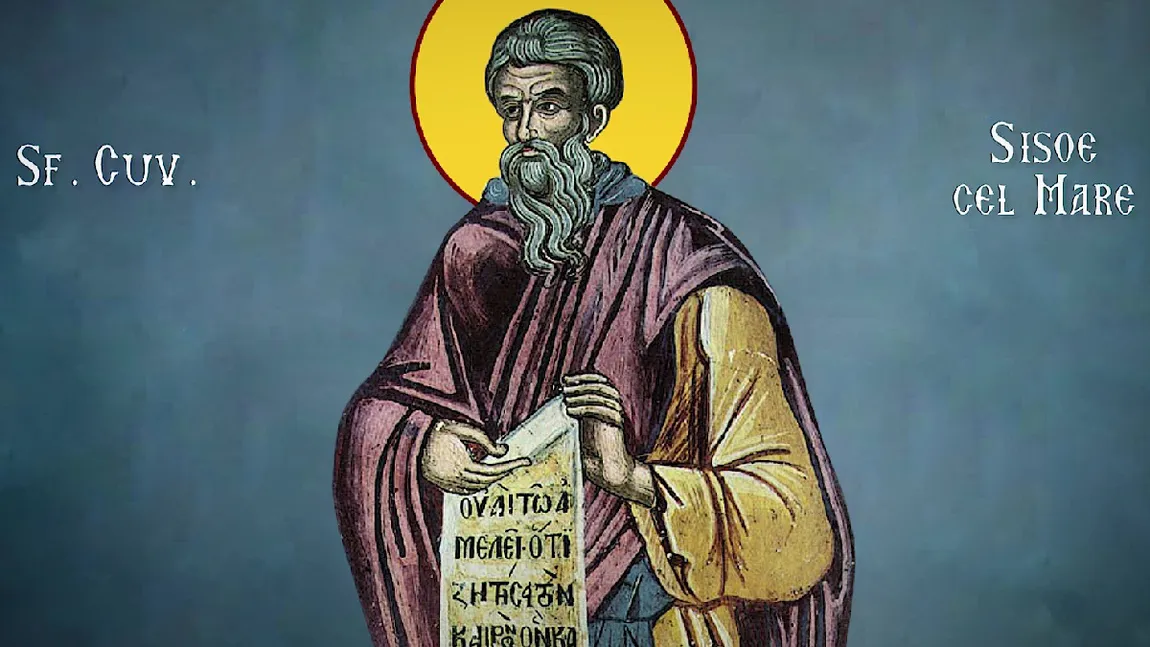 Calendar ortodox 6 iulie 2023. Sfântul Sisoe cel Mare, făcător de minuni. A fost înzestrat de Dumnezeu cu darul vindecării bolnavilor şi al învierii morţilor