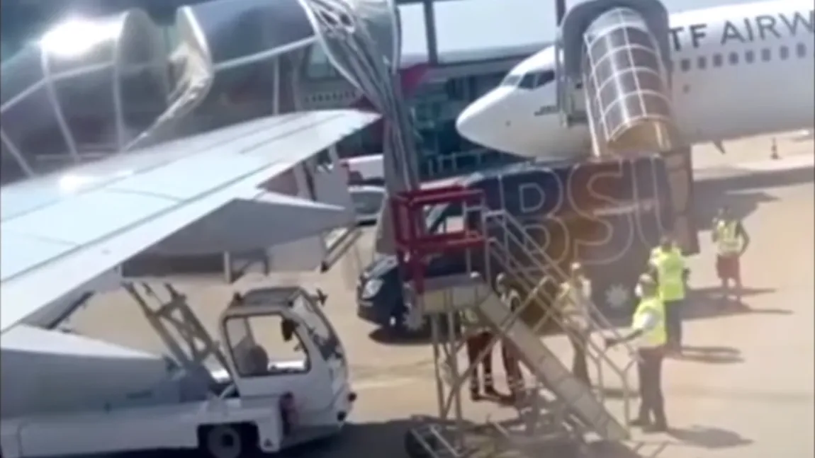 Incident pe aeroportul Basel, Elveția! Avionul era plin cu români VIDEO