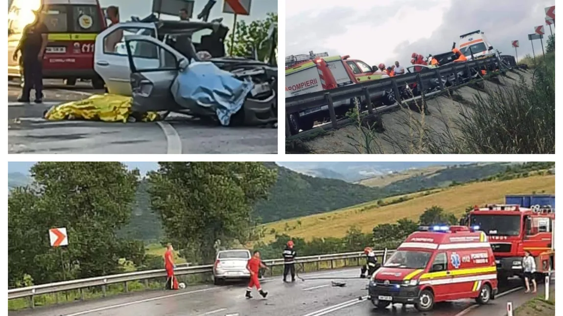 Accident cumplit pe DN1. O femeie a murit pe loc, iar un bărbat a suferit răni grave