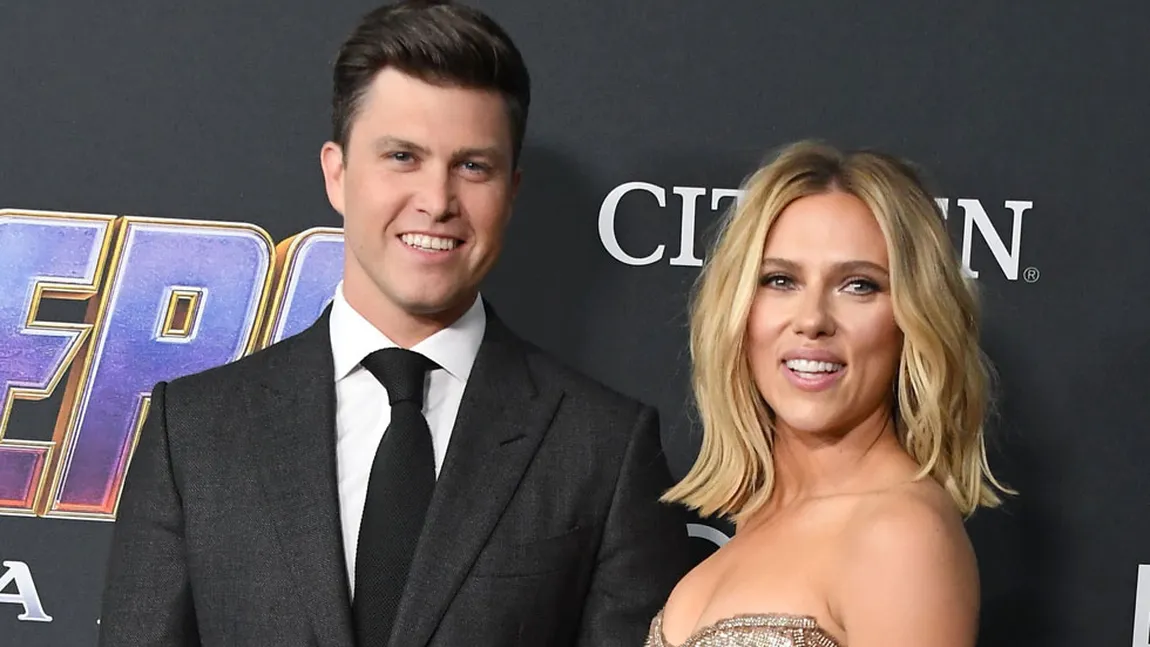 Scarlett Johansson este însărcinată. Va avea primul copil cu actualul soţ, Colin Jost