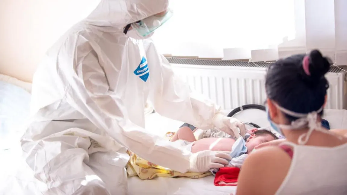 Primul bebeluş infectat cu tulpina Delta în România
