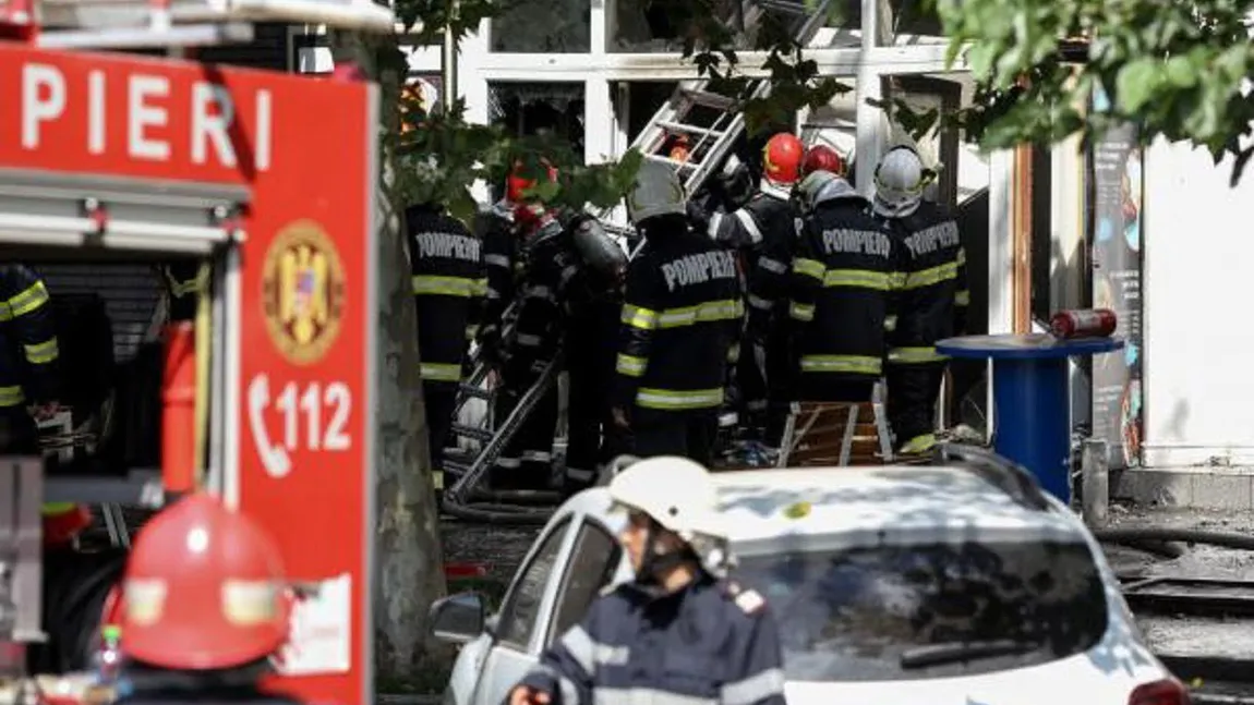Trei arşi în explozia de la Popeşti Leordeni, transferaţi la o clinică din Germania