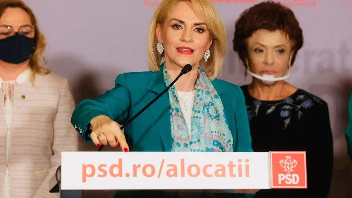 Alocaţii 2021. Gabriela Firea: 