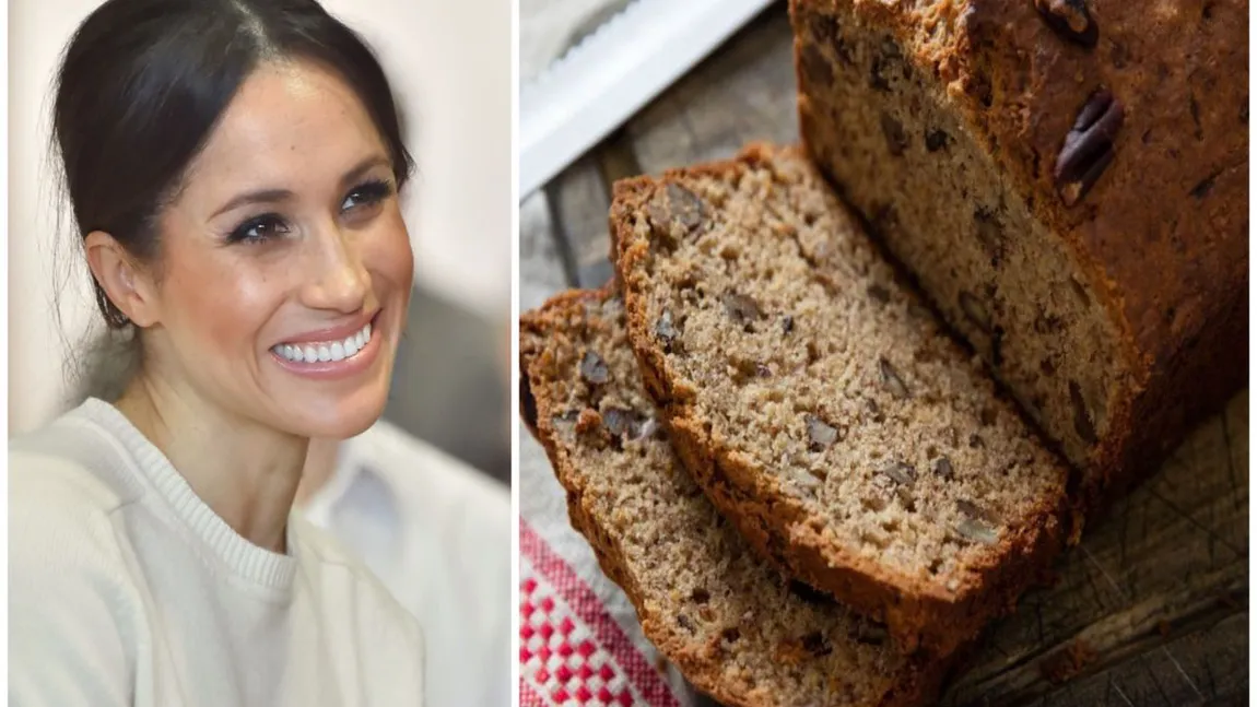 Aşa cucereşti un prinţ. Meghan Markle l-a impresionat total pe Harry cu această reţetă fabuloasă de banana bread. Încearc-o şi tu!