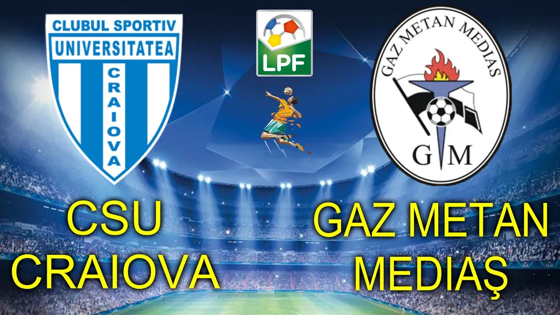 CRAIOVA - GAZ METAN MEDIAŞ 1-0. Anunţul lui Reghecampf