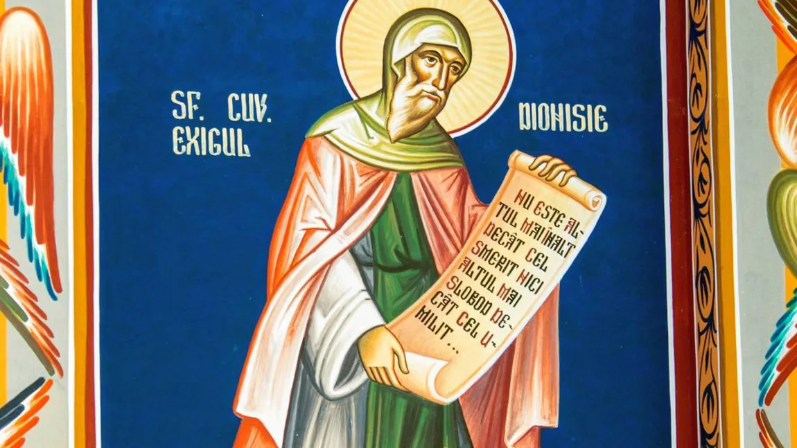 Calendar ortodox 1 septembrie 2023. Cruce neagră: Sfântul Dionisie Exiguul. Rugăciune pentru chemarea milei lui Dumnezeu în viața ta