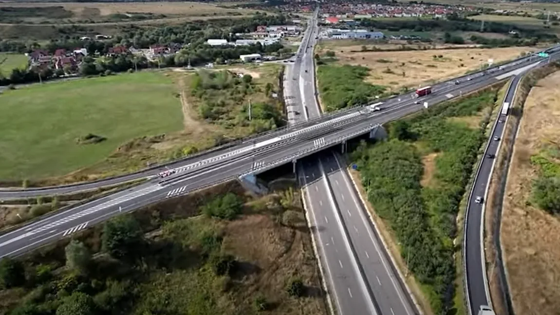 Autostrada A1 Sibiu - Pitești este 50% finalizată: 