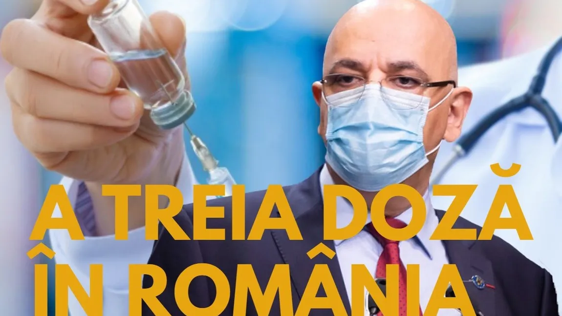 Raed Arafat despre a treia doză de vaccin: 