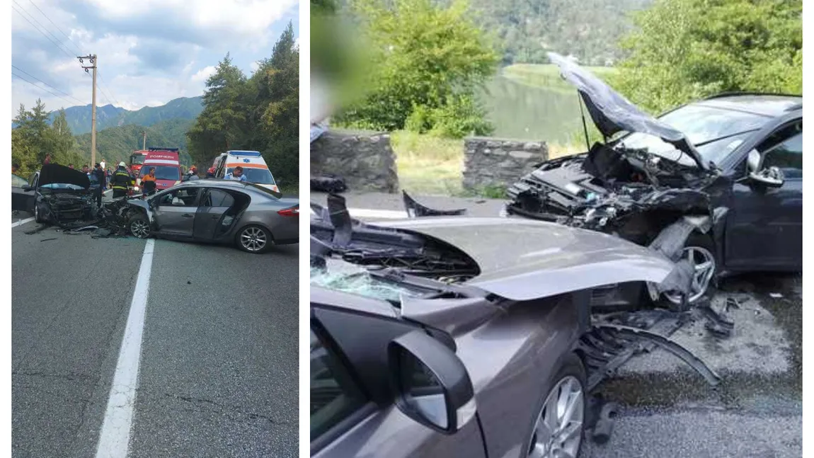 Accident cumplit în Vâlcea: Şapte persoane au fost rănite. Aglomeraţie pe Autostrada Soarelui şi DN1