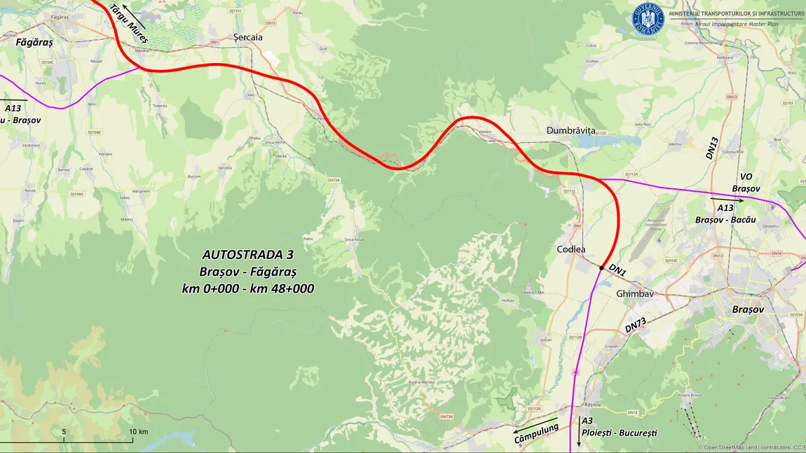 Ce se mai întâmplă cu autostrada Făgăraş-Braşov, o investiţie abandonată de peste 10 ani. Anunţul ministrului Transporturilor