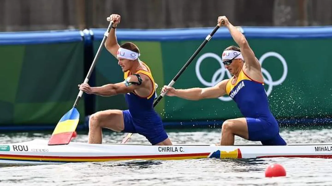 România pe locul 5 în finala de canoe dublu 1000m, la Jocurile Olimpice