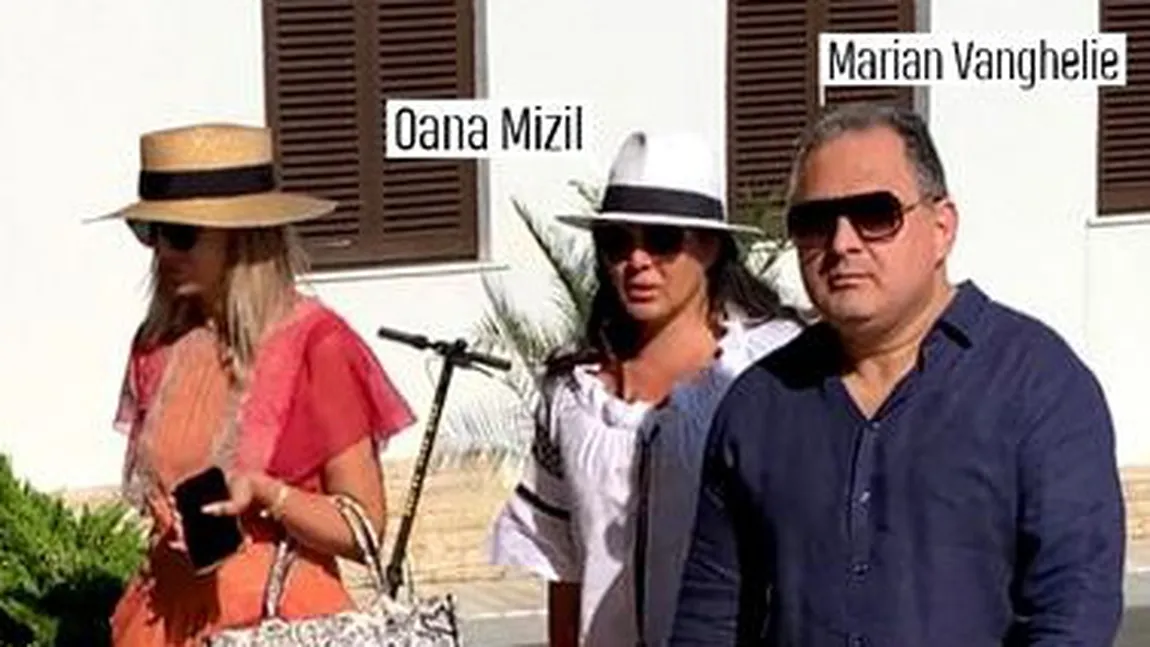 Marian Vanghelie şi Oana Mizil, primele imagini după bătaie. Cum au fost fotografiaţi la Mamaia