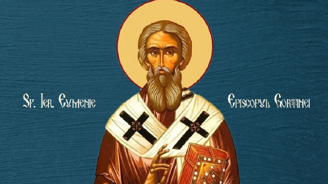 Calendar ortodox 18 septembrie 2023. Sfântul Eumenie, Episcopul Gortinei, tatăl sărmanilor, mângâierea întristaților, vindecătorul bolnavilor. Rugăciunea care trebuie rostită în momentele de mare întristare