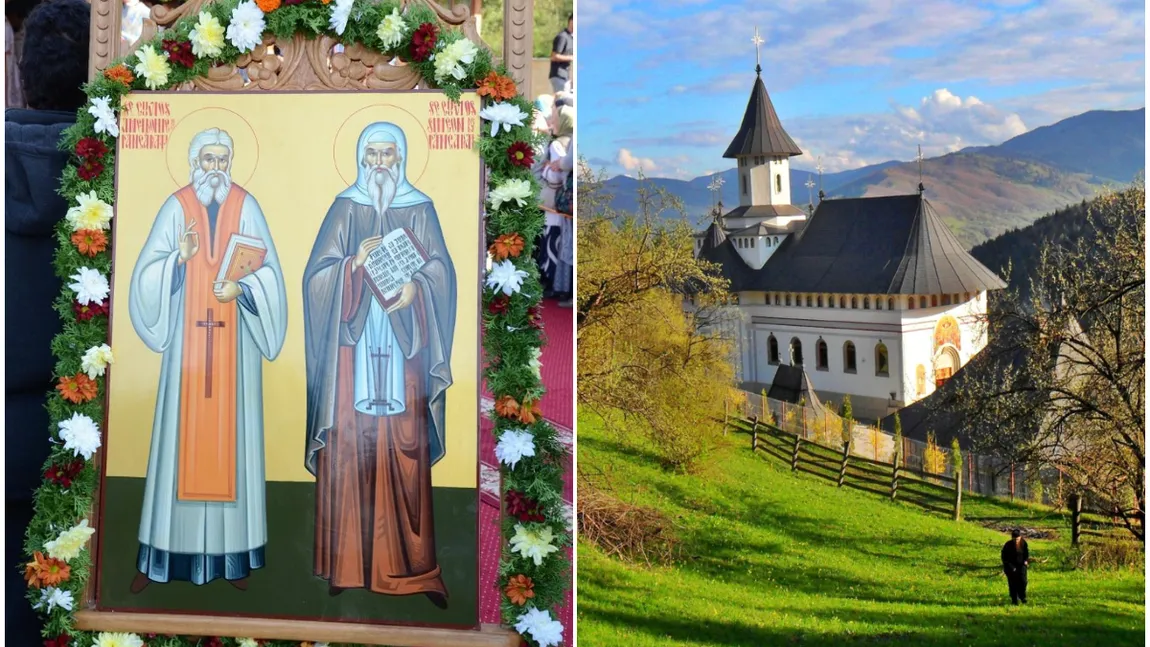 Calendar ortodox 7 septembrie 2023. Sfinții Cuvioși Simeon și Amfilohie de la Pângărați. Rugăciune făcătoare de minuni pentru izbăvire de neputințe trupești și sufletești