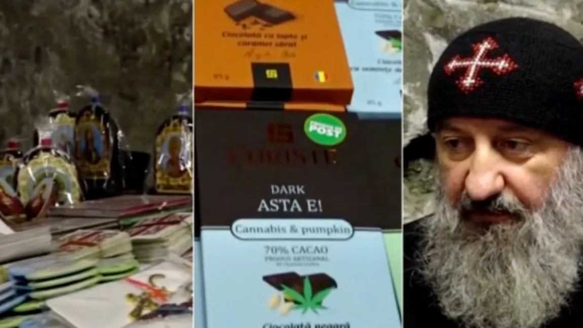 Un preot vinde ciocolată cu marijuana la Salina Praid.  