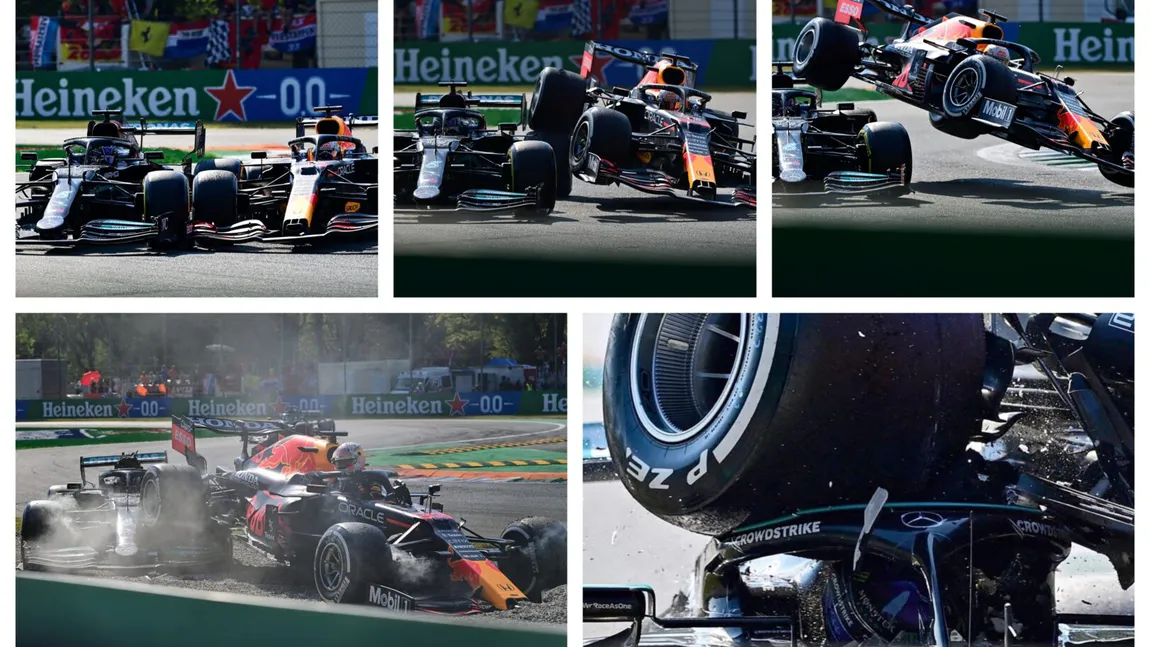 Formula 1. Daniel Ricciardo a câştigat GP-ul Italiei. Hamilton, aproape de o tragedie la Monza după accidentul cu Verstappen