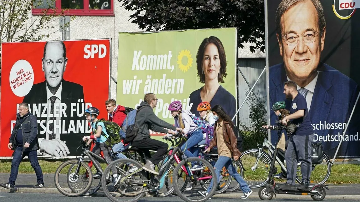 Alegeri Germania 2021. Primele rezultate indică o luptă extrem de strânsă, social-democraţii şi conservatorii sunt umăr la umăr