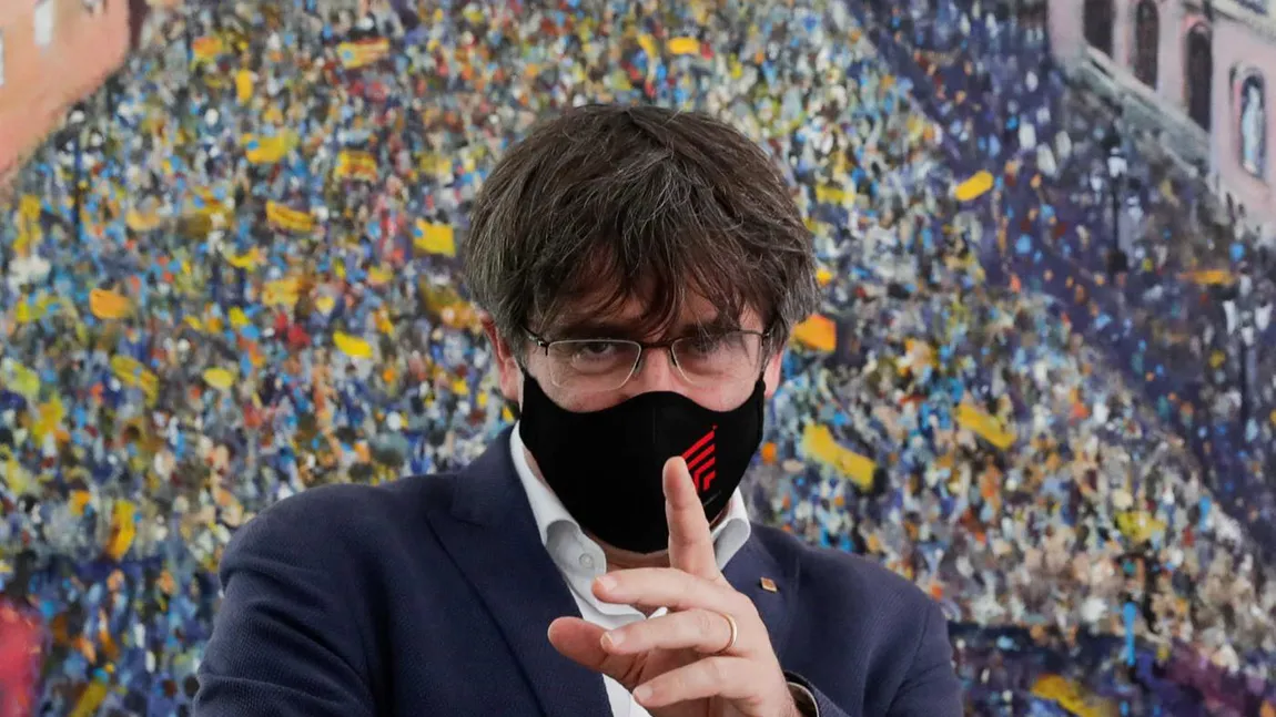 Carles Puigdemont a fost eliberat din arest vineri şi i s-a permis să părăsească Italia, după ce fusese arestat joi