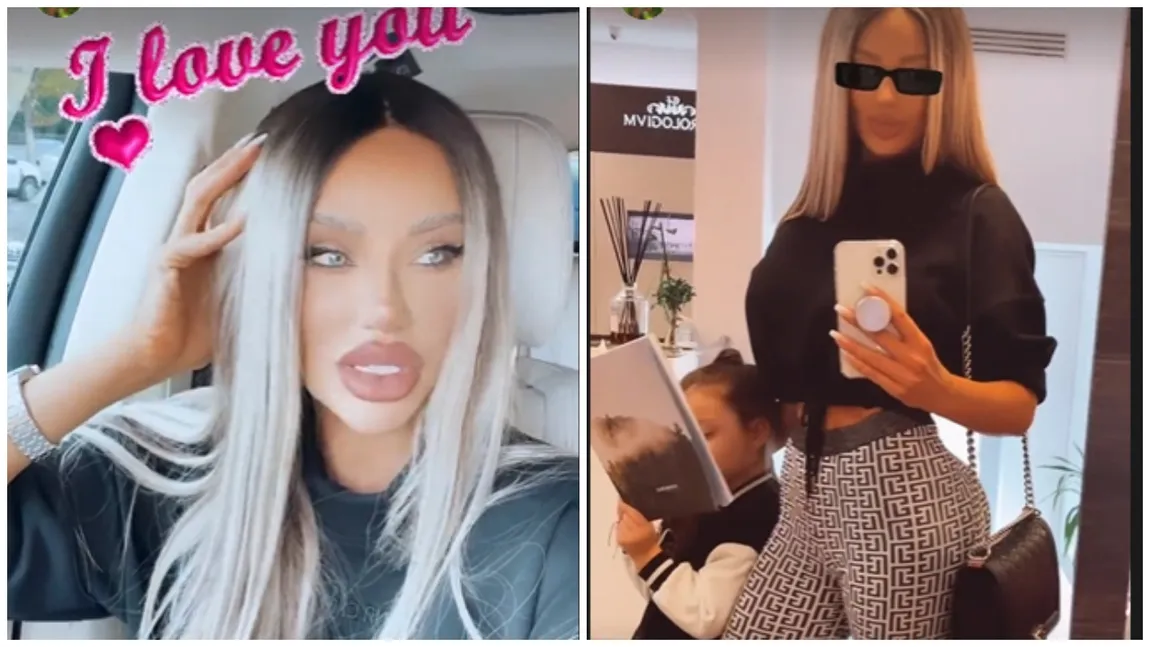 Bianca Drăgușanu vrea să-i arate lui Bădălău că e femeie de casă. Blondina a postat pe Instagram o zi alături de fiica ei: 