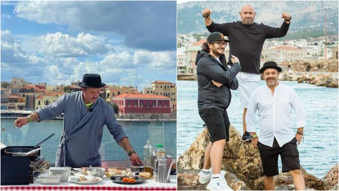 Primele imagini de la Chefi fără limite, cel mai nou show culinar cu Sorin Bontea, Cătălin Scărlătescu și Florin Dumitrescu 