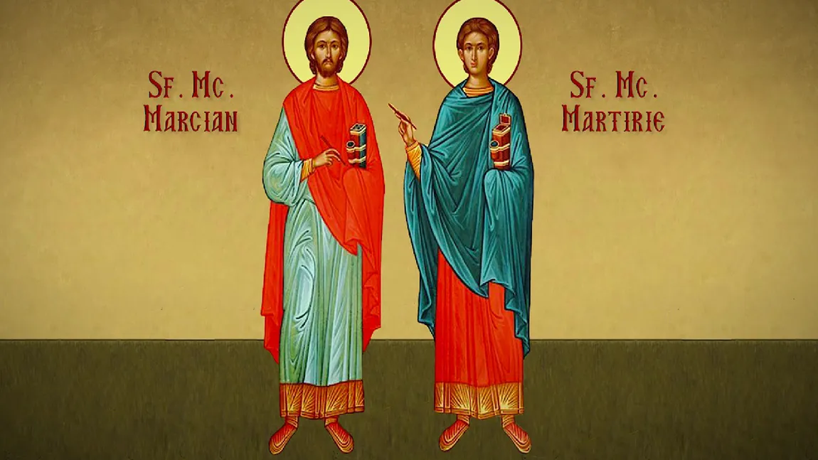 Calendar ortodox 25 octombrie 2022. Sfinții Mucenici Marcian și Martirie. Rugăciunea care se spune atunci când sufletul îţi este împovărat