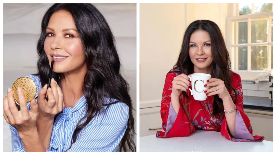 Catherine Zeta-Jones a ajuns la București să filmeze pentru serialul Netflix. Actrița le-a arătat fanilor orașul - VIDEO