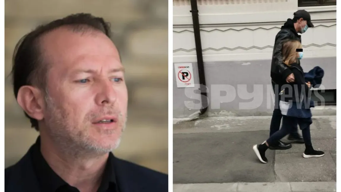Florin Cîţu, alături de fiica lui. Cum a fost fotografiat fostul premier