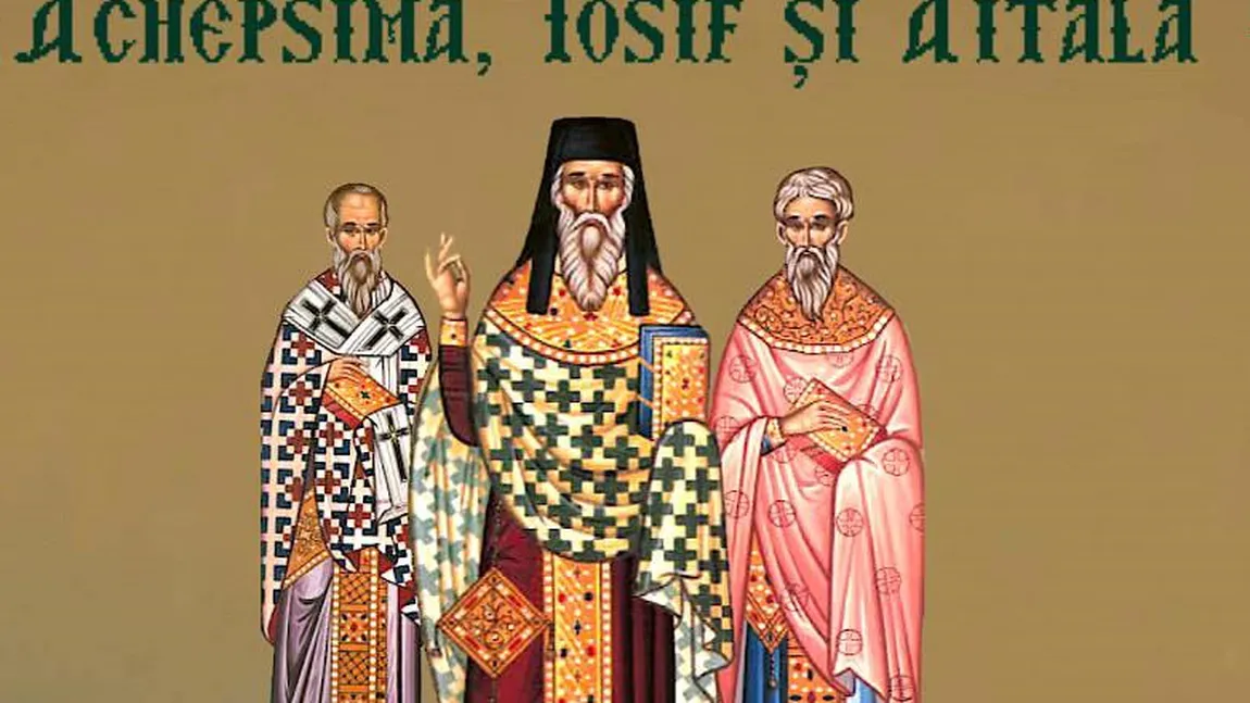Calendar ortodox 3 noiembrie 2022. Sfinții Achepsima, Iosif și Aitala, mari tămăduitori. Scurtă rugăciune care se spune la vreme de boală