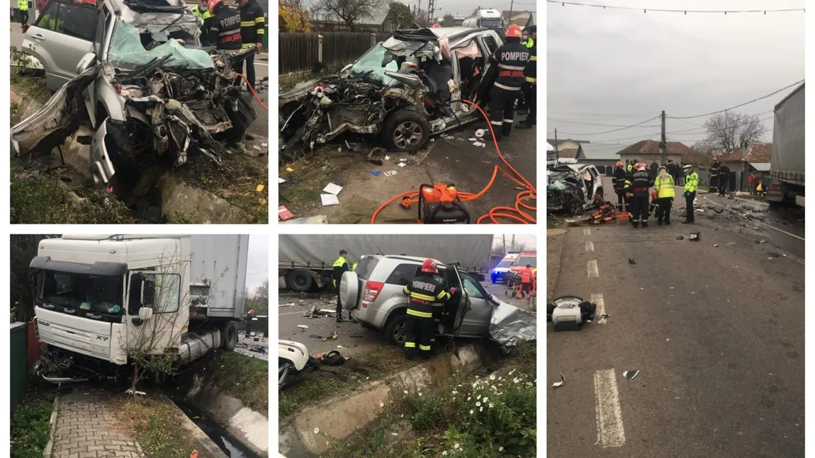 Accident grav în Prahova! Un bărbat a murit după ce masina în care era s-a izbit de un TIR