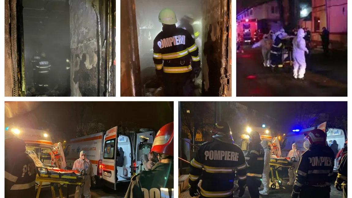 Primele imagini de la spitalul din Ploieşti după incendiu GALERIE FOTO
