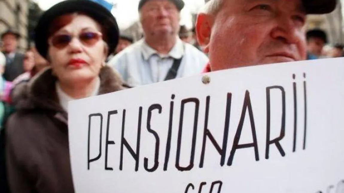 Pensionarii iau cu asalt sediile Ministerului Muncii și al Președinției României