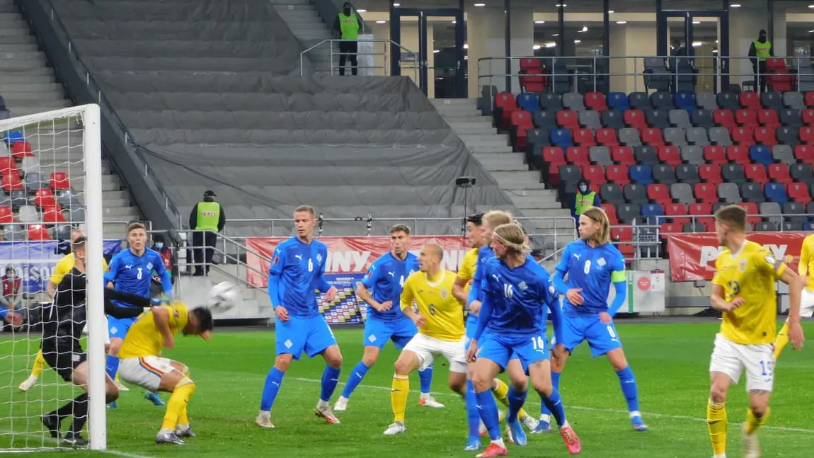 România - Islanda 0-0 în preliminariile CM 2022. 
