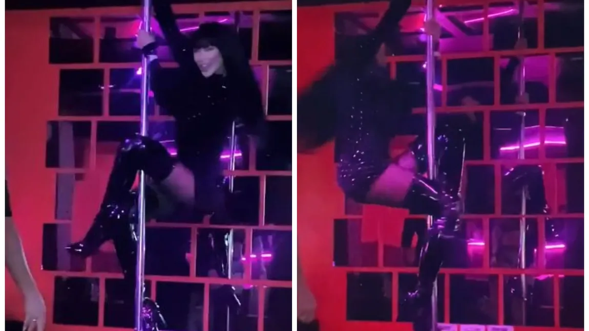 Bianca Drăguşanu, dans lasciv la bară. Imagini incediare cu diva care se distrează în club, fără Bădălău. VIDEO