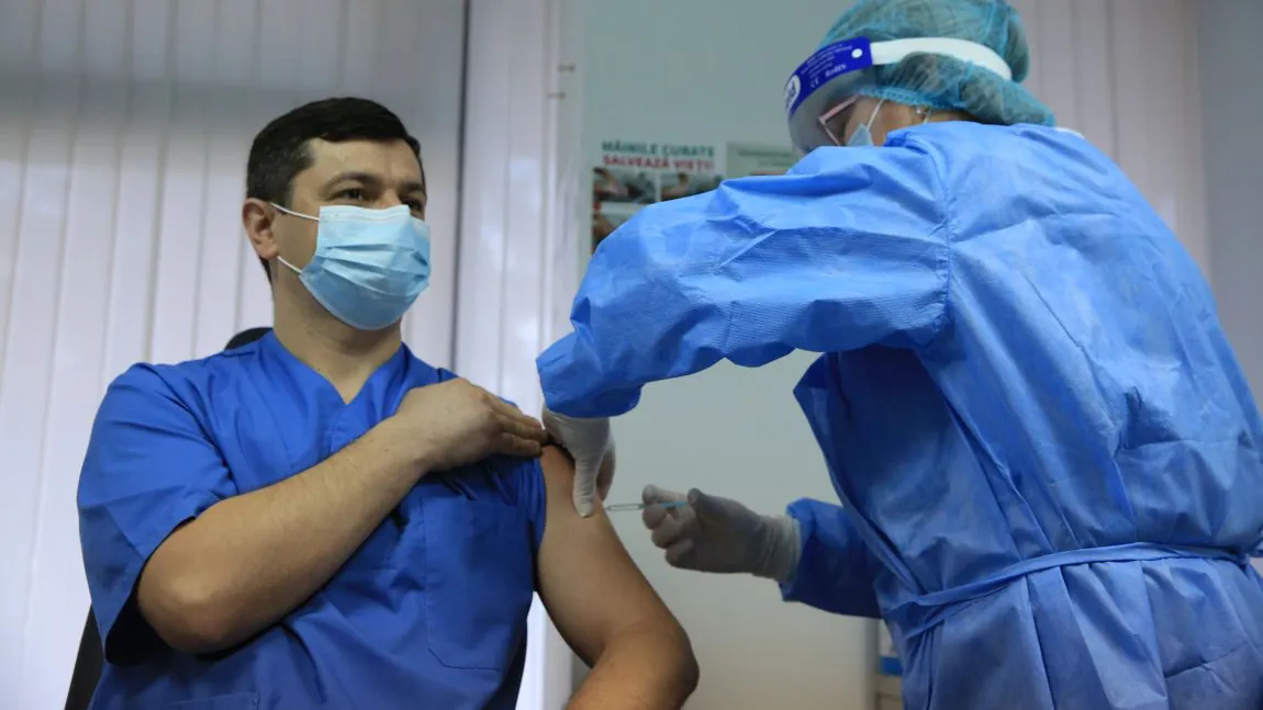 Bilanț vaccinare 24 decembrie 2021. Record negativ de persoane vaccinate în Ajunul Crăciunului! Doar 2.861 de români au făcut azi prima doză
