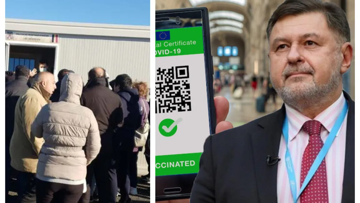 Românii nevaccinaţi care se întorc în ţară de Sărbători intră în carantină. Cozi interminabile în vămi