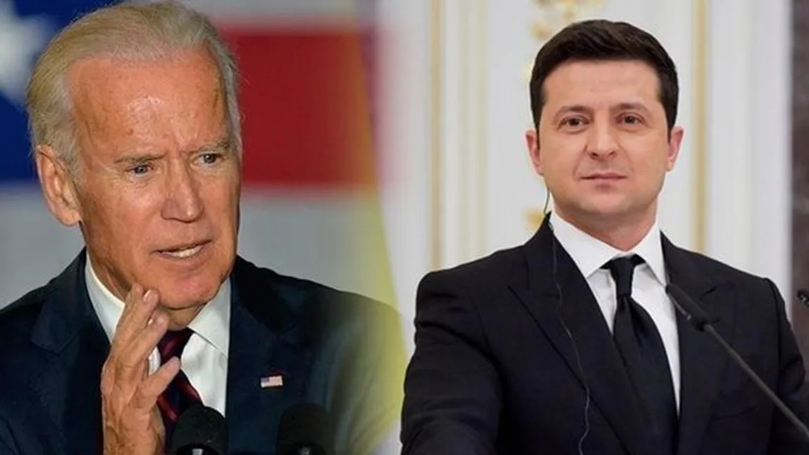 Joe Biden l-a sunat pe Zelenski. Pe lângă ajutor militar, Ucraina ar putea să primească şi bani