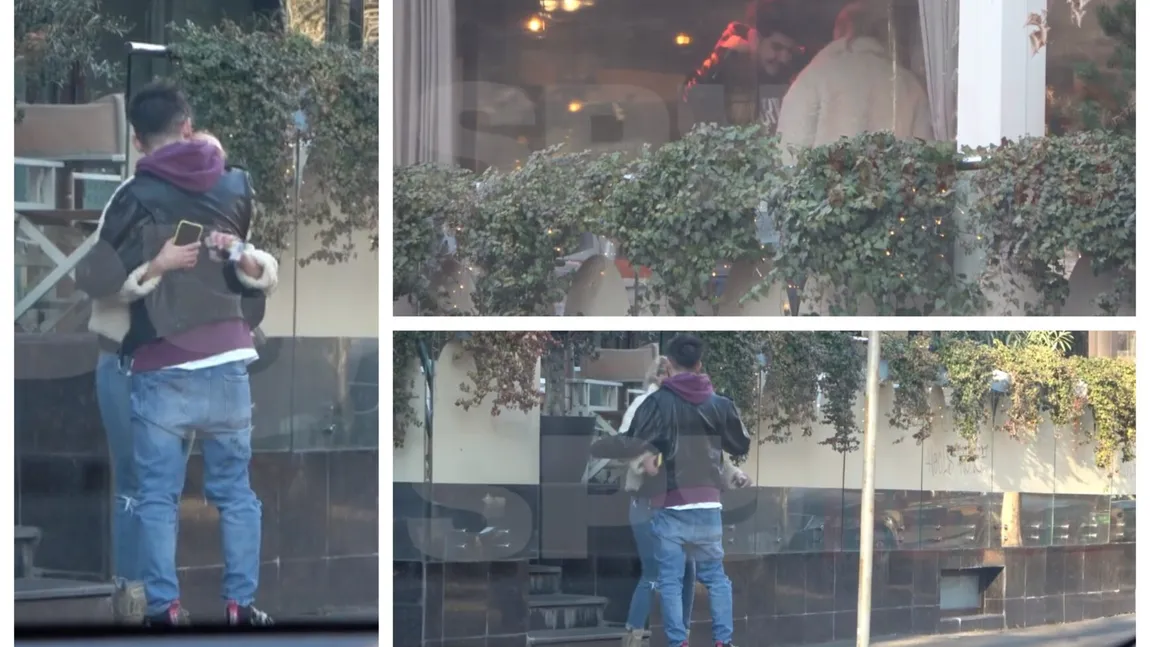 Un nou cuplu în showbiz? Au fost surprinşi când se îmbrățișau pasional după ce au luat masa la un restaurant