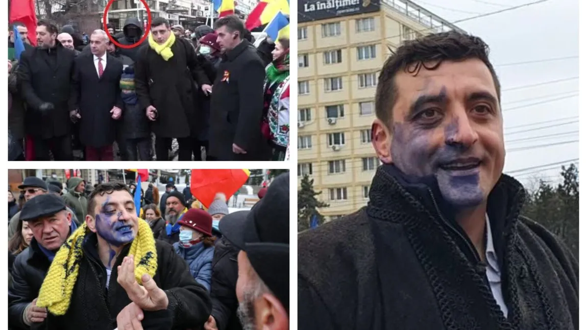 Cum îşi explică gestul bărbatul care l-a stropit cu cerneală pe George Simion. Tânărul a fost bătut de susţinătorii AUR: 