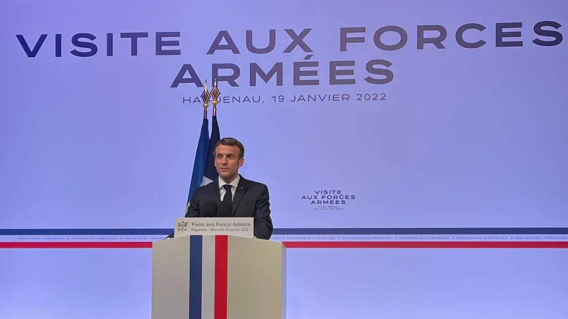 Franţa vrea să trimită militari în România în contextul Rusia - Ucraina. Anunţul lui Emmanuel Macron