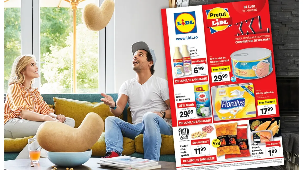 Produsul care se dă GRATUIT la LIDL. Surprize mari pentru români la început de an